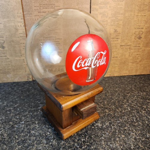 Coca cola glass - glass, globe