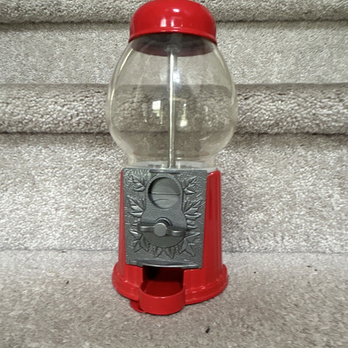 Red countertop gumball machine - red,