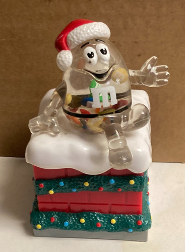 Candy holder jar snow - m,
