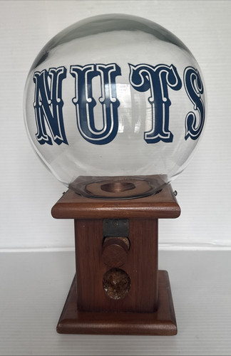 Vintage wooden peanut - peanut, nuts
