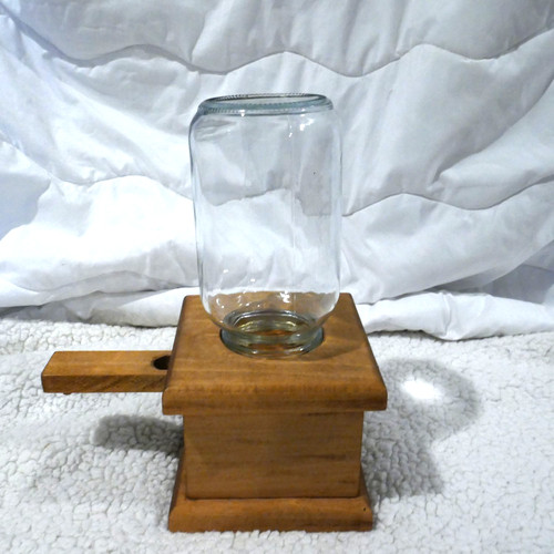 Vintage handmade wooden - wooden, ball