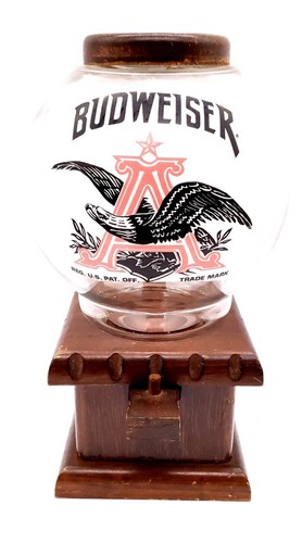 Vintage budweiser glass globe - vintage,